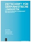Zeitschrift für Germanistische Linguistik